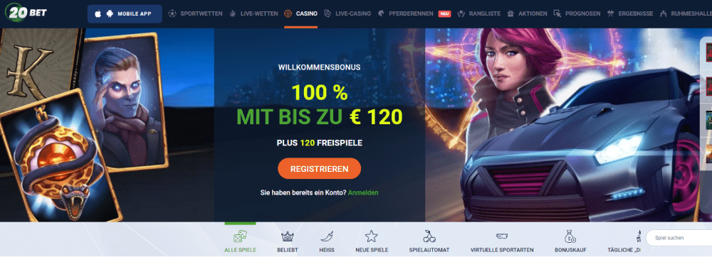 20bet casino online
