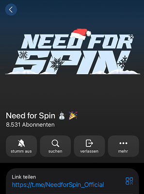 Need for Spin Telegram