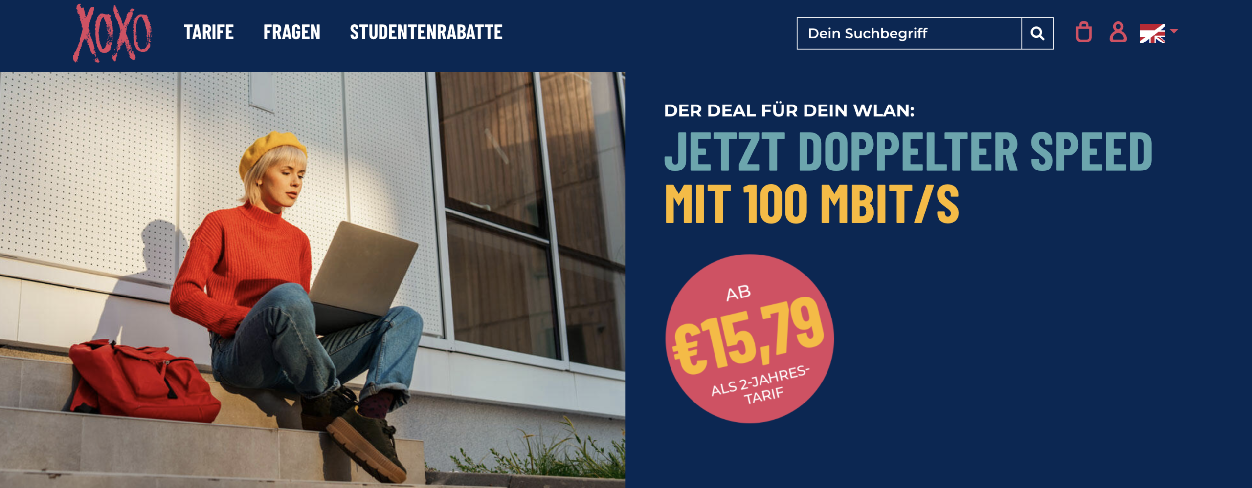 XOXO Mobilfunk für Student